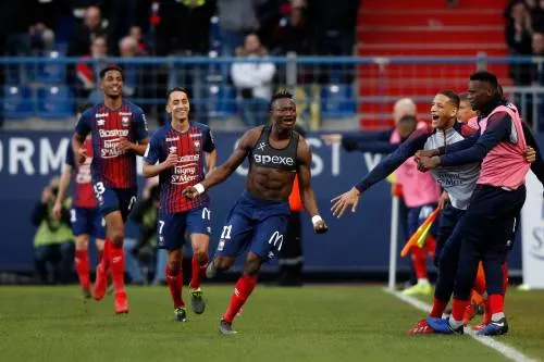 Caen degradeert in Frankrijk