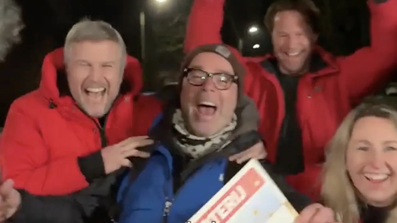 Postcode Loterij-geluidsman Anthony valt zelf in de prijzen; Winston verrast hem met enorme cheque