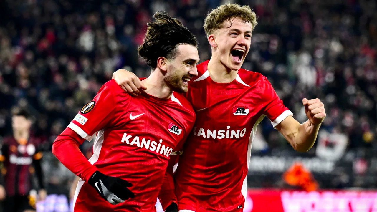 AZ verrast met ruime zege op Galatasaray
