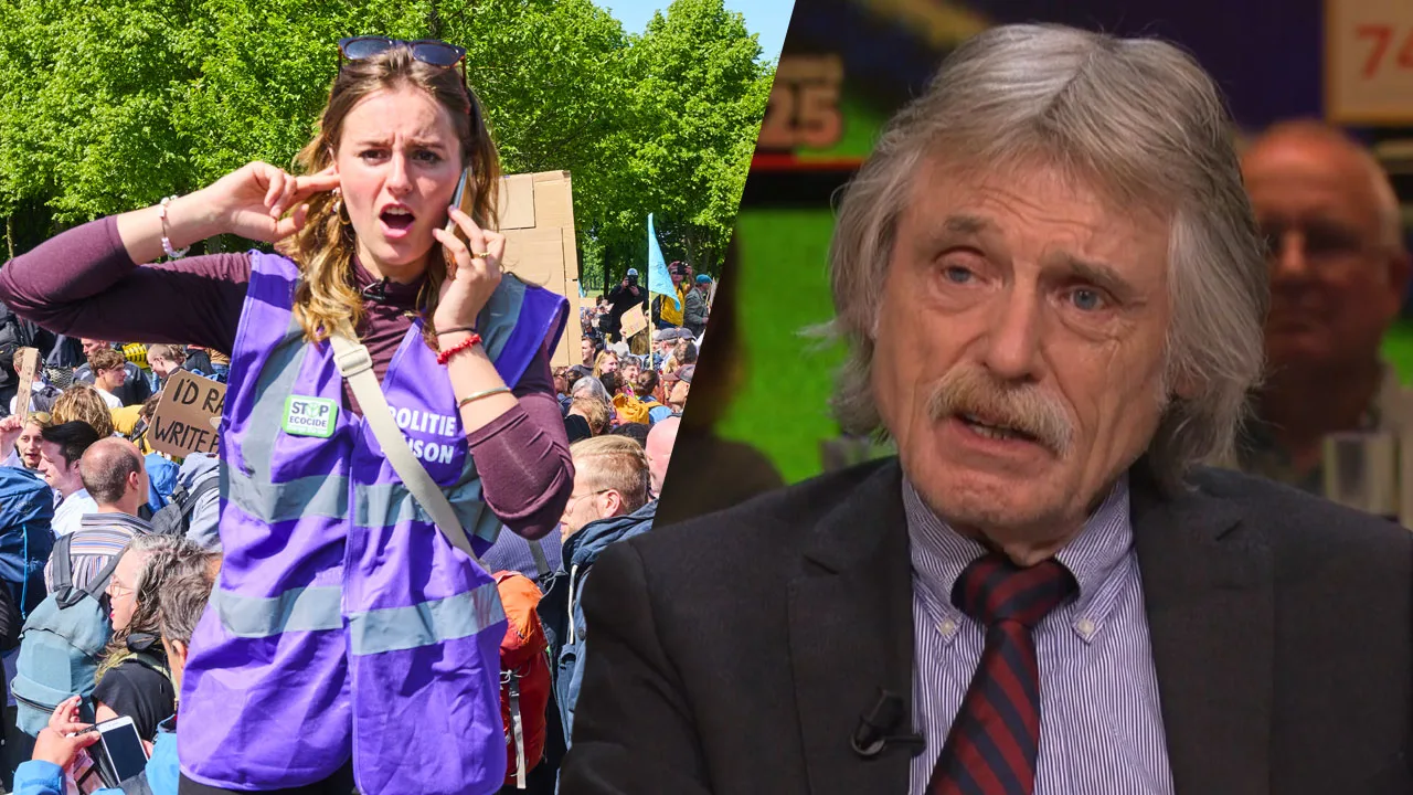 Johan Derksen hekelt klimaatactiviste Hannah Prins: 'Die is volledig ongeloofwaardig geworden!'