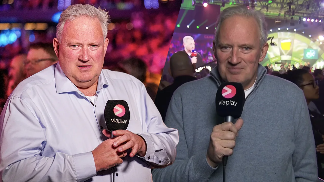 Arjan 'The Feather' van der Giessen amper te herkennen op WK darts: 'Ik ben nu 47 kilo kwijt'