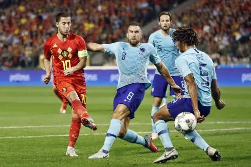 Oranje speelt gelijk tegen België