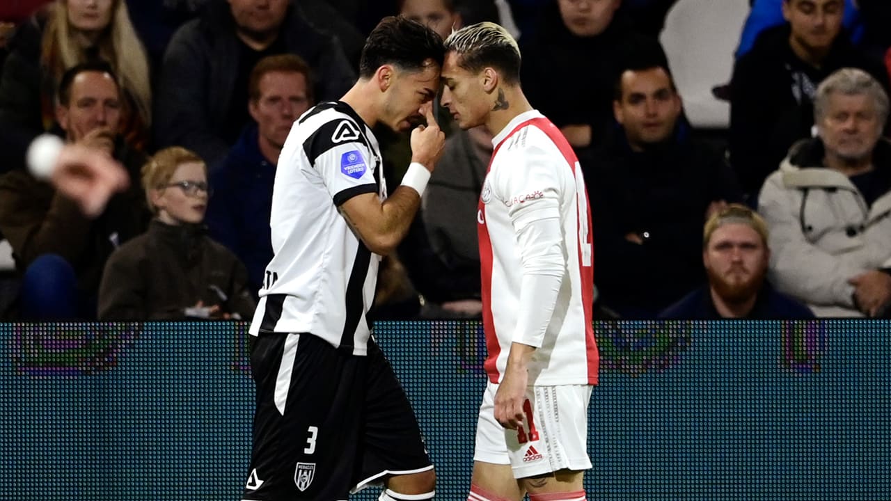 Slordig Ajax verspeelt dure punten tegen hardwerkend Heracles Almelo