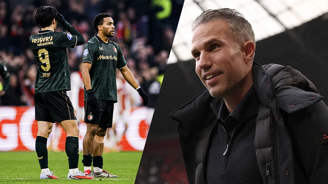 Robin van Persie opvallend positief na verloren Klassieker: 'Maar één ploeg die wilde voetballen'