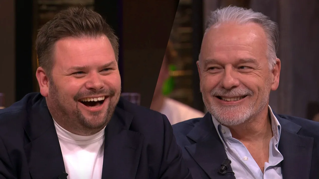 Thomas van Groningen en Wierd Duk woensdag aan tafel bij Vandaag Inside