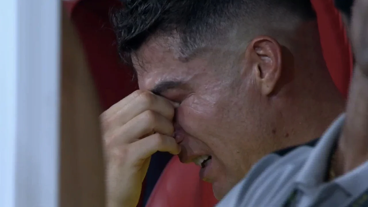 Video: Cristiano Ronaldo barst in tranen uit na verloren bekerfinale 