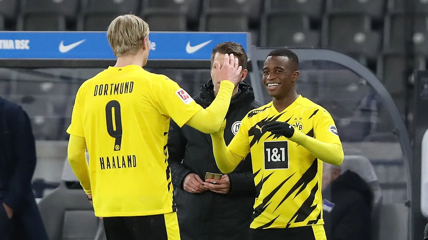 Haaland over 16-jarige Moukoko: 'Grootste talent ter wereld'