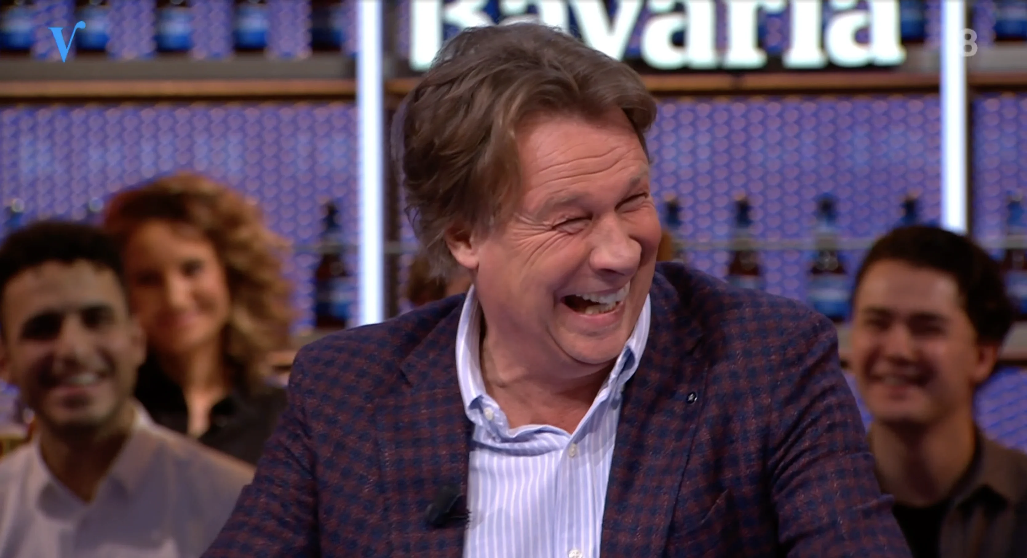 Hansie Hansie, Gertjan Verbeek en Chris Woerts in Veronica Inside