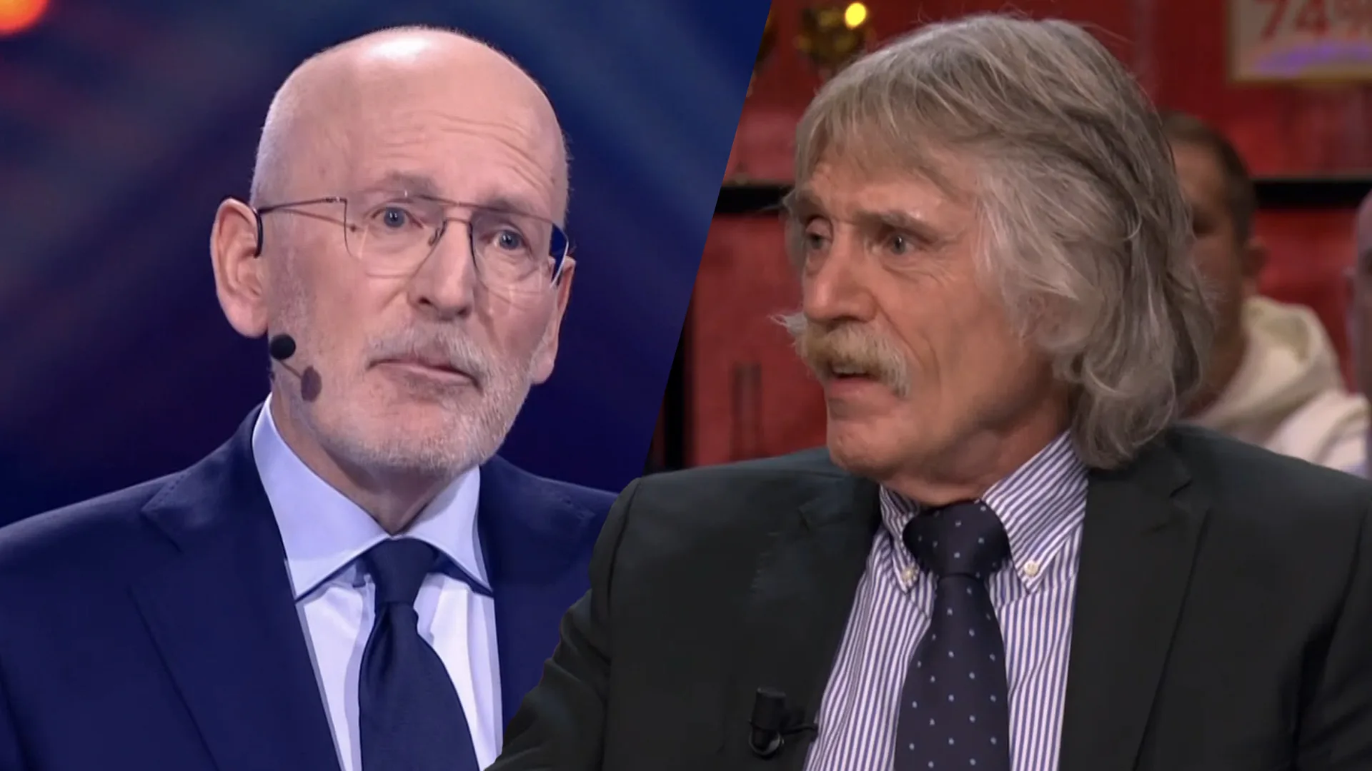 Johan Derksen over AI-plaatjes: ‘Dom en smakeloos, maar Timmermans maakt er zo’n drama van’