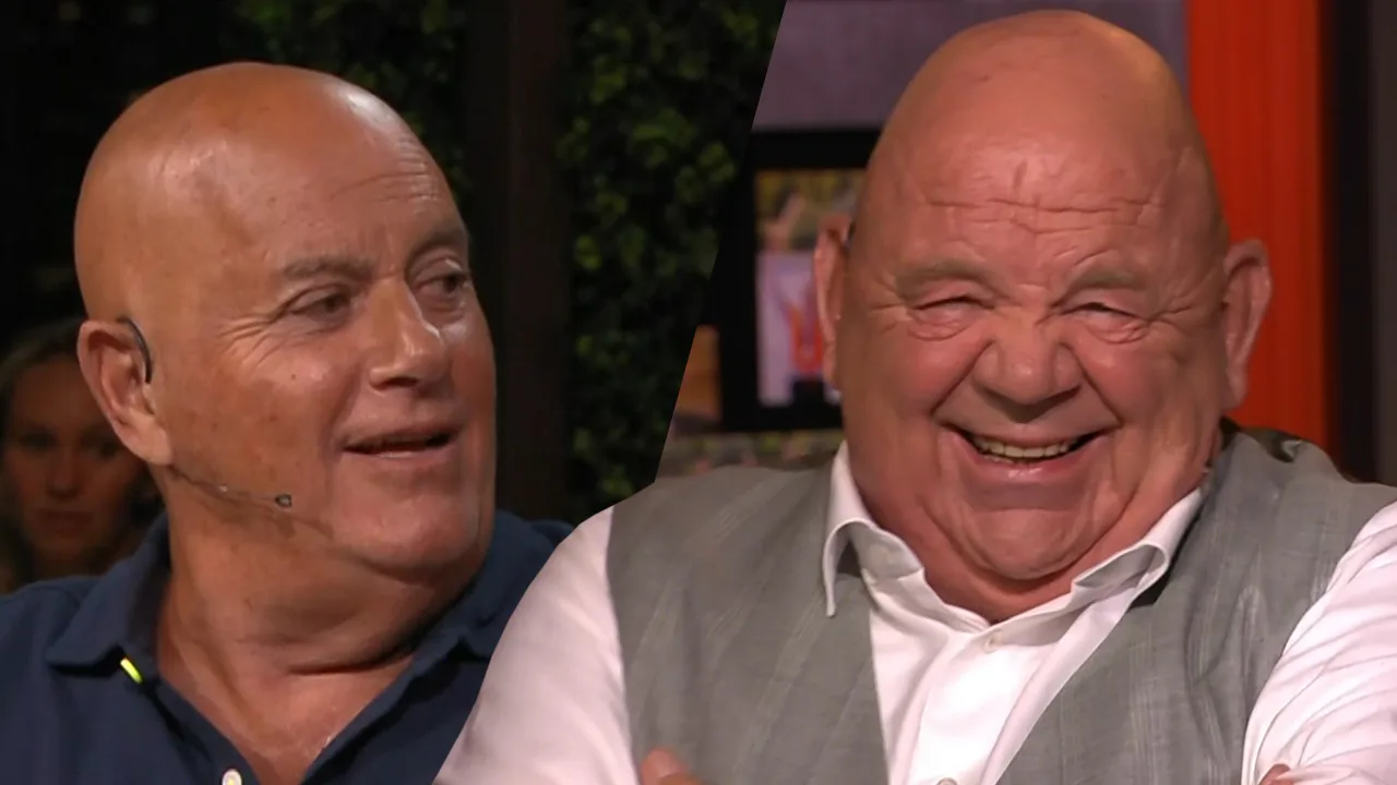 De Oranjezomer-tafel lacht om scherpe opmerking Pieter Cobelens: ‘Je bent er weer, hè?!’