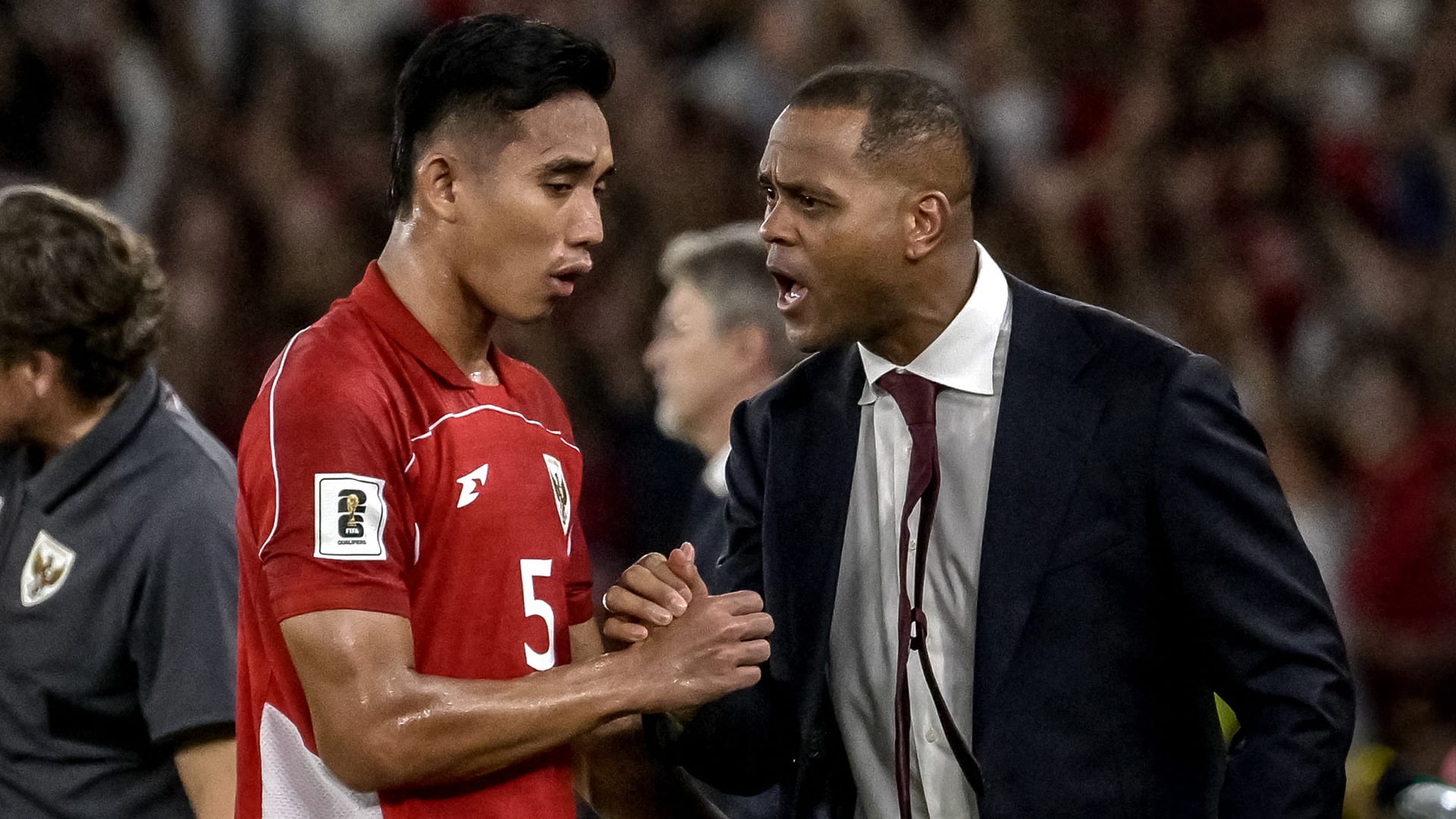 Patrick Kluivert blijft met Indonesië in de race voor WK-ticket na zege op China