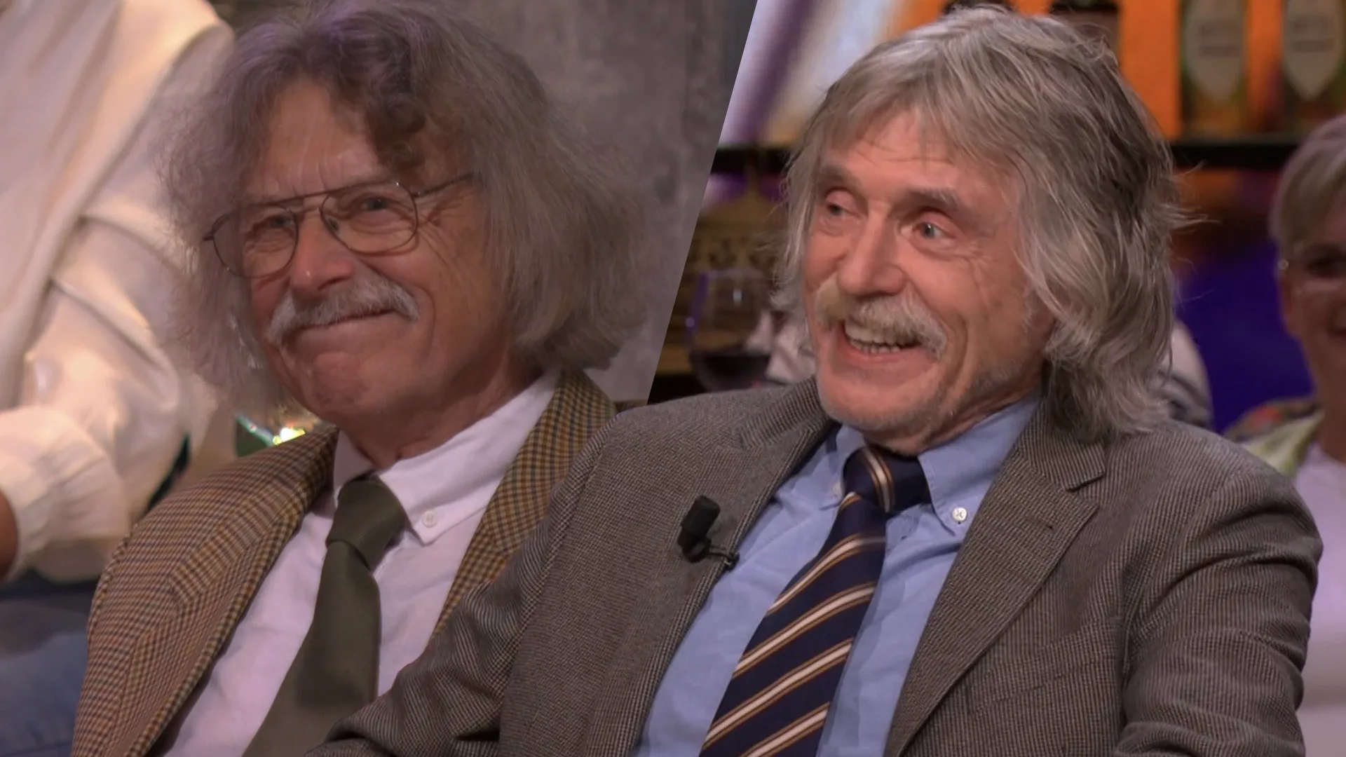 Johan gecorrigeerd door zijn ‘broer’ in het publiek: ‘Hij weet het beter!'