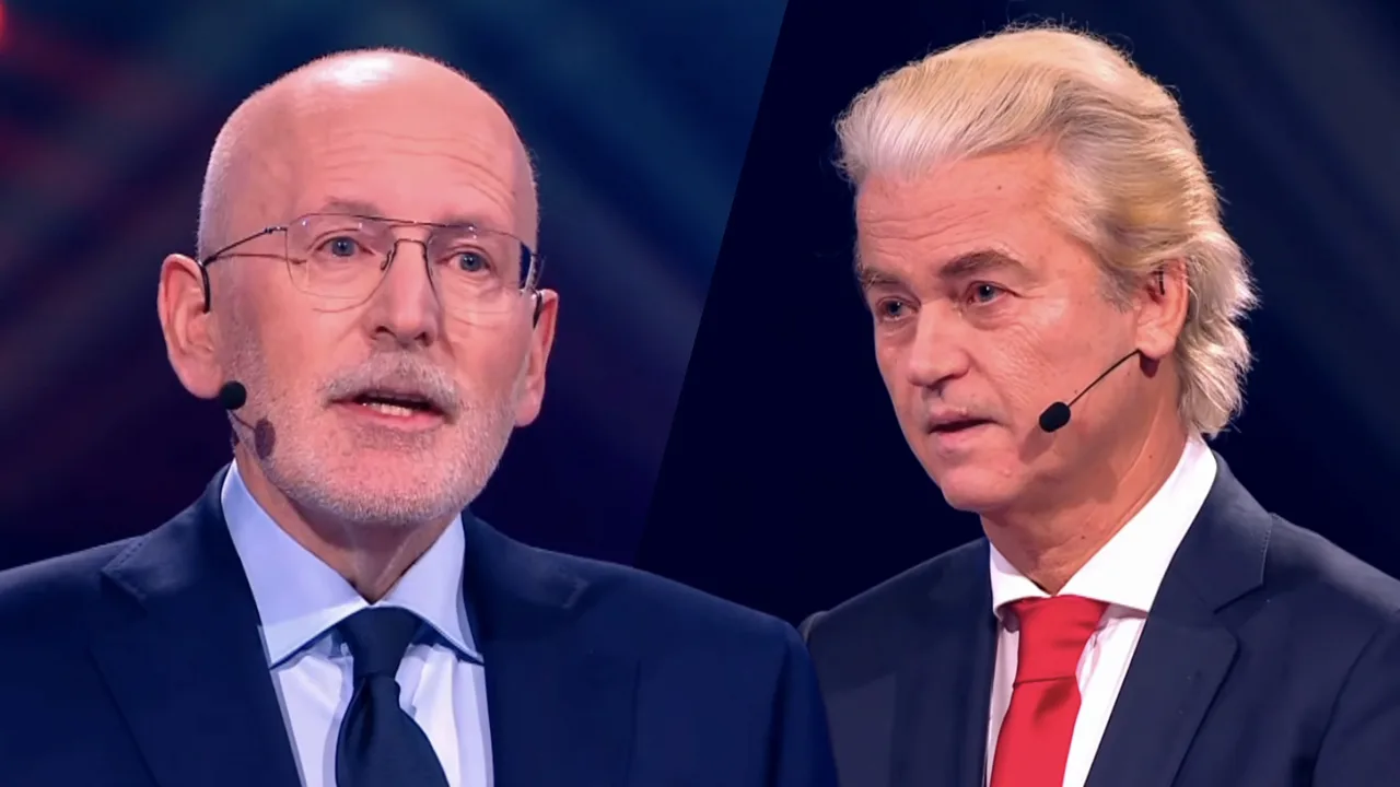 Harde aanvaring tussen Wilders en Timmermans over AI-plaatjes: 'Daarmee praat u wél genocide goed'