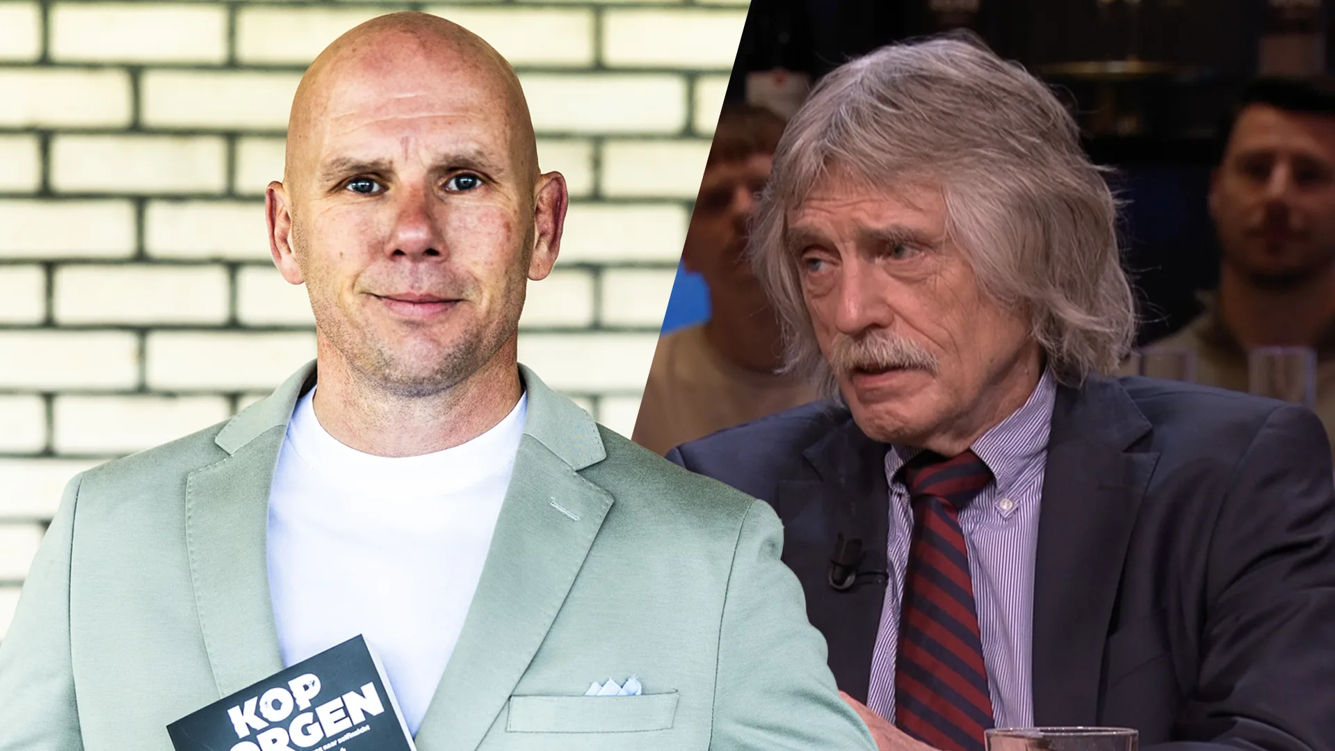 Johan hoort cirkelgewauwel van Jan van Halst: 'Hij is een omhooggevallen leeghoofd'