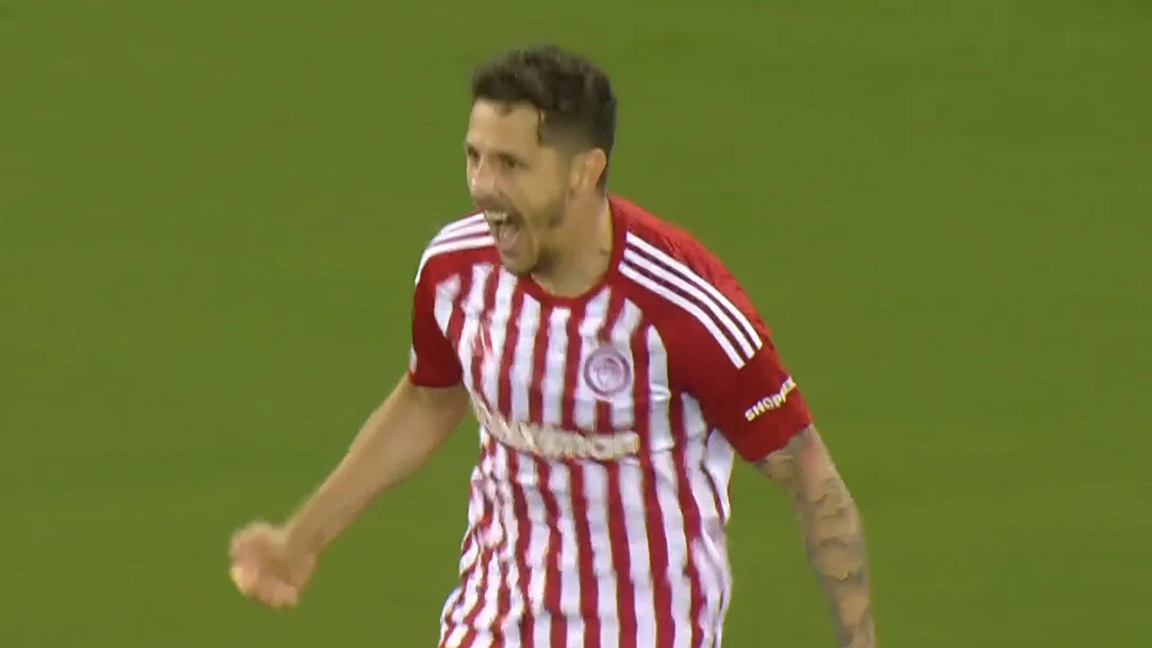 VIDEOGOAL: Olympiakos - Fenerbahçe 2-0 (Jovetic)