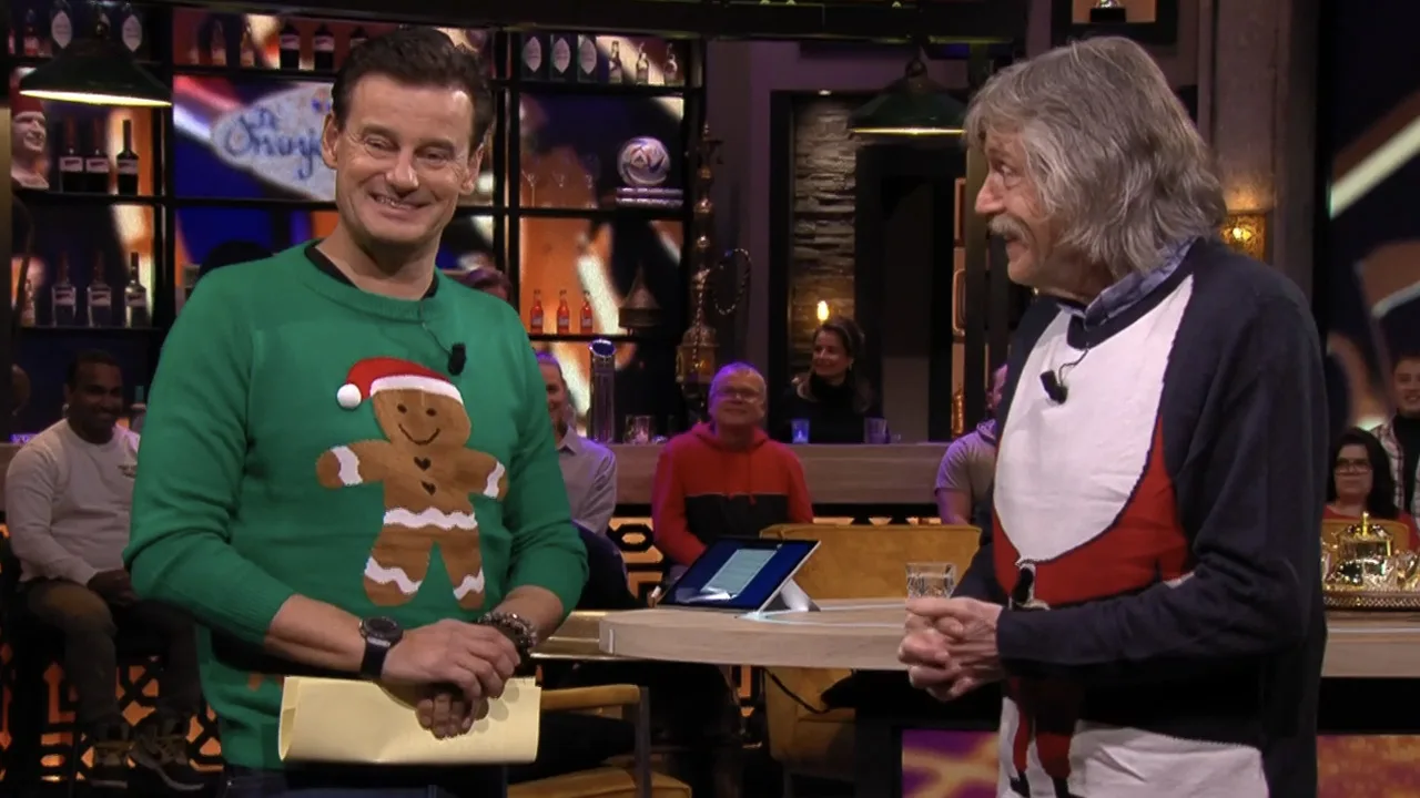 Wilfred en Johan doen opening De Oranjewinter in foute kersttrui: 'Ik ben alle schaamte voorbij!'
