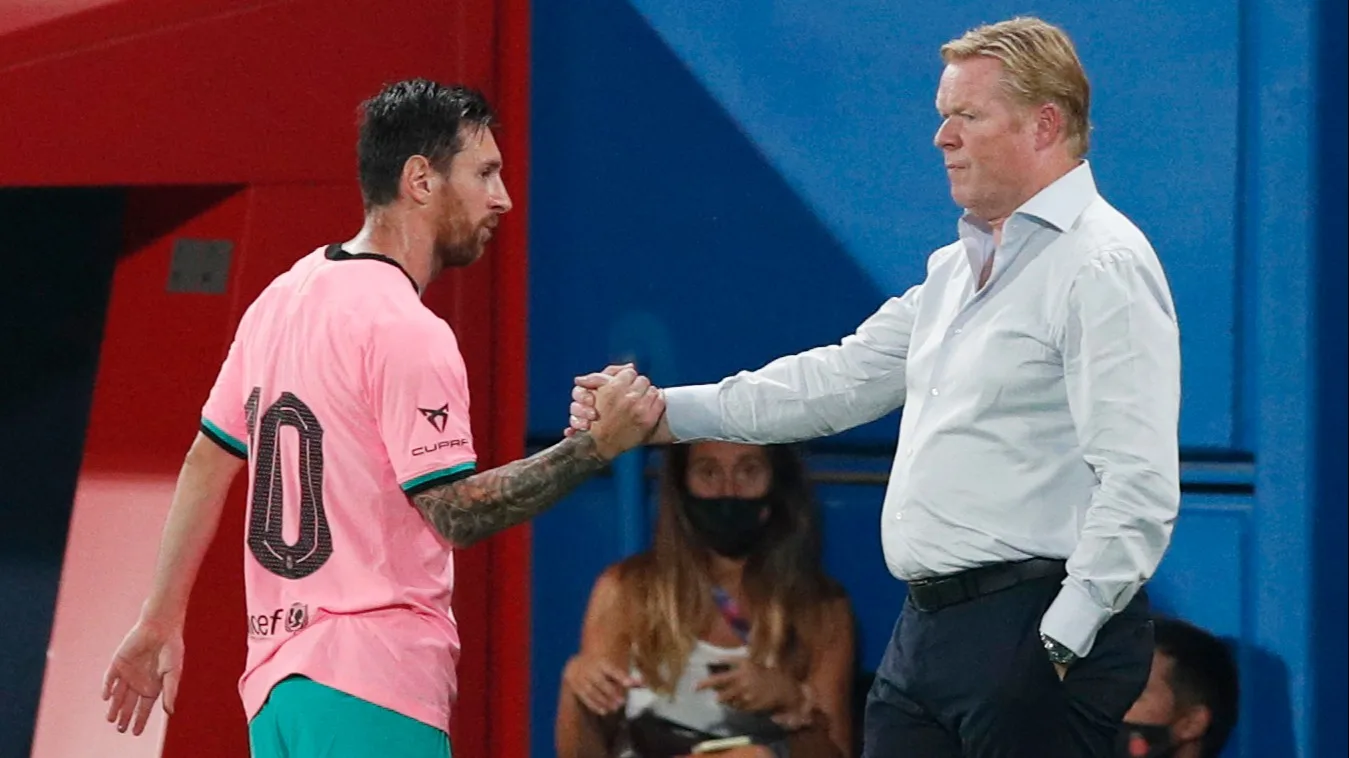 Koeman looft gretige en gemotiveerde Messi