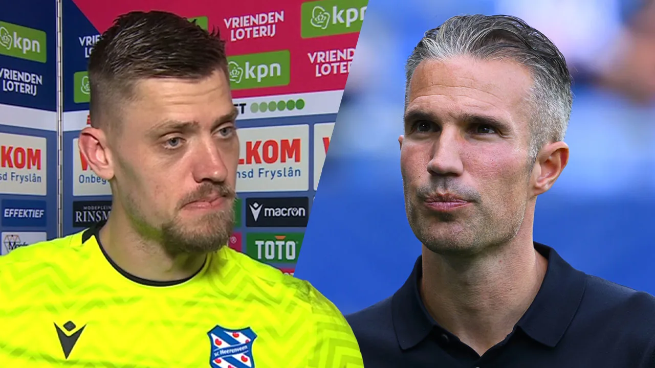 Noppert vond Van Persie moeilijk te benaderen: 'Heb ik veel moeite mee gehad!'