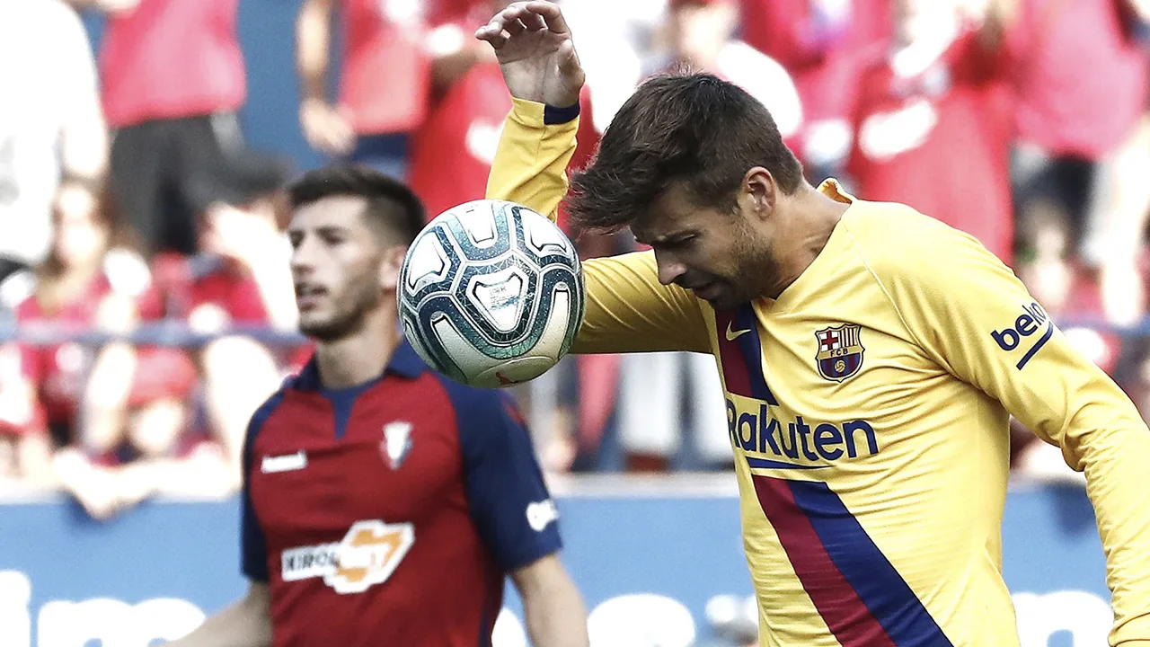 Messi-loos Barcelona met onzichtbare De Jong speelt gelijk tegen Osasuna