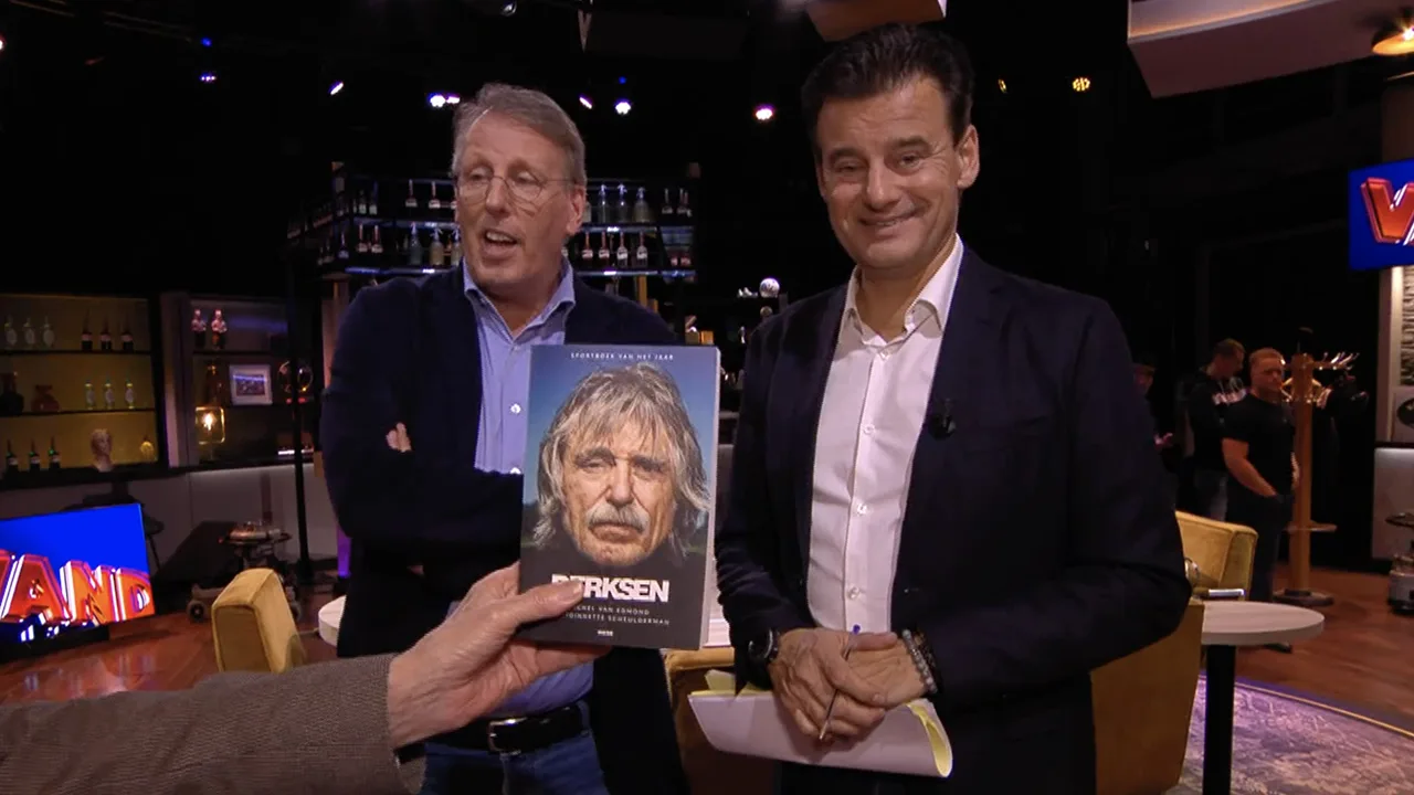 In de Wandelgangen: Johan promoot ongegeneerd zijn boek 'Derksen'