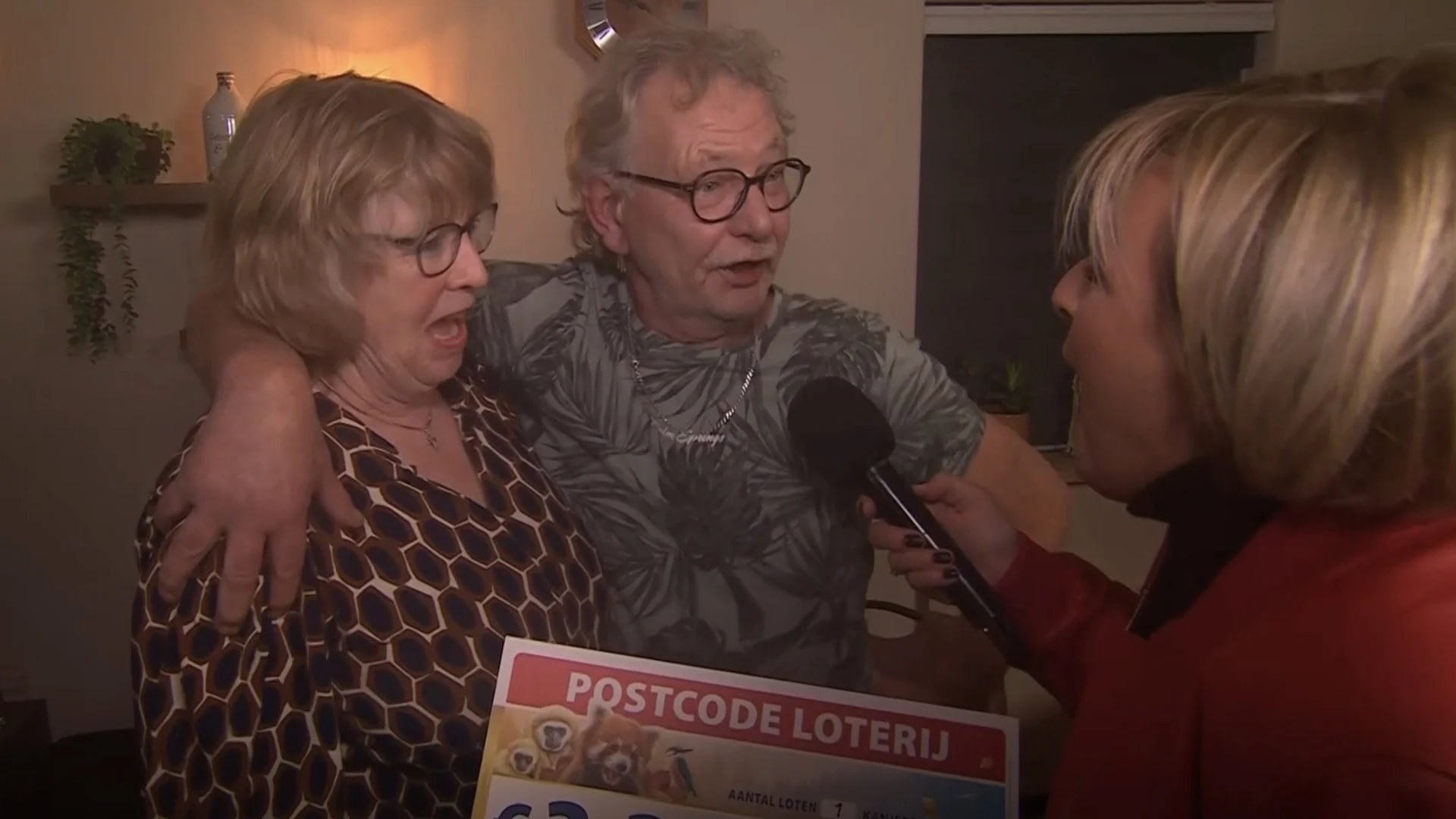 Stel uit Balkbrug wint ruim 3 miljoen euro: ‘We moeten nog een nieuwe voordeur hebben’