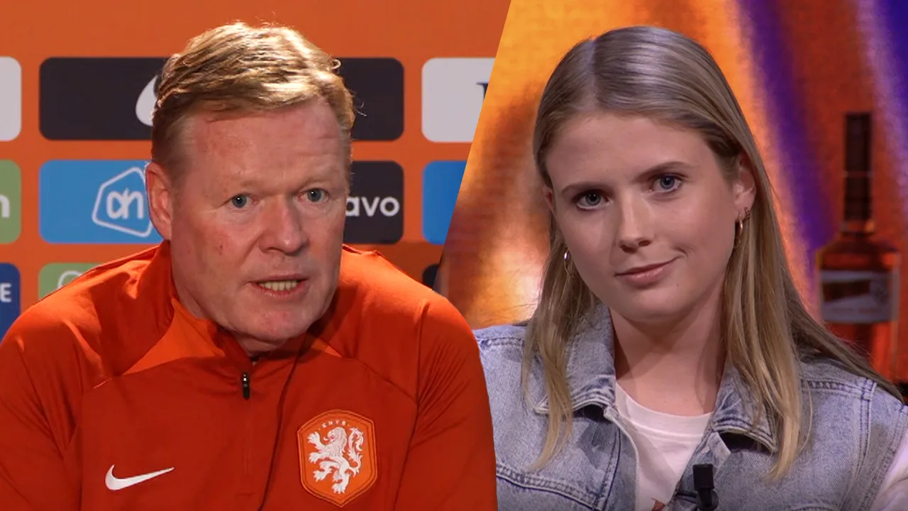 Noa vraagt Koeman naar situatie bij Ajax: 'Als AZ zo simpel wint, ben je wel heel ver gezakt'