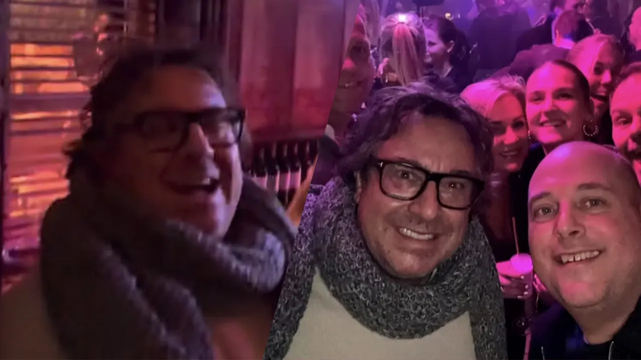 Zien: Marco Borsato zingt mee met eigen nummers tijdens avond uit in Den Bosch