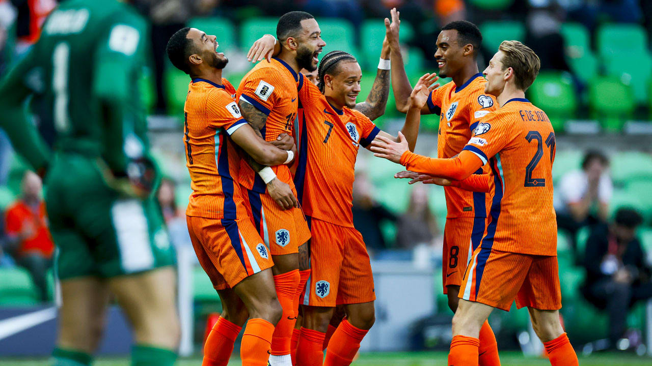 Oranje is niet te stoppen en scoort acht keer tegen Malta in WK-kwalificatie! 