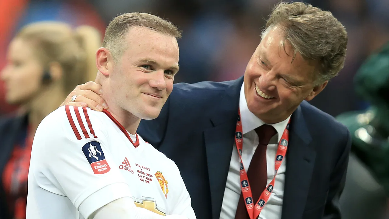 Rooney was kapot van ontslag Van Gaal: 'Geweldig om mee te werken'