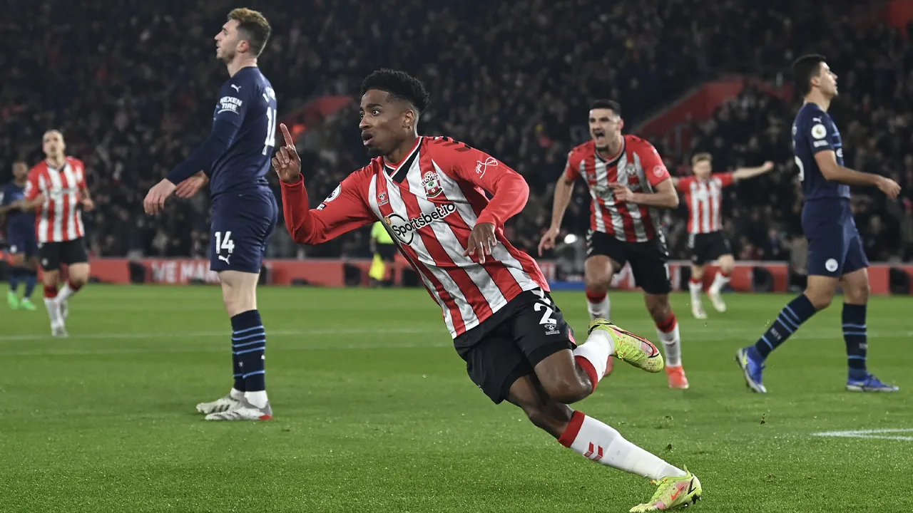 Southampton houdt Manchester City op gelijkspel