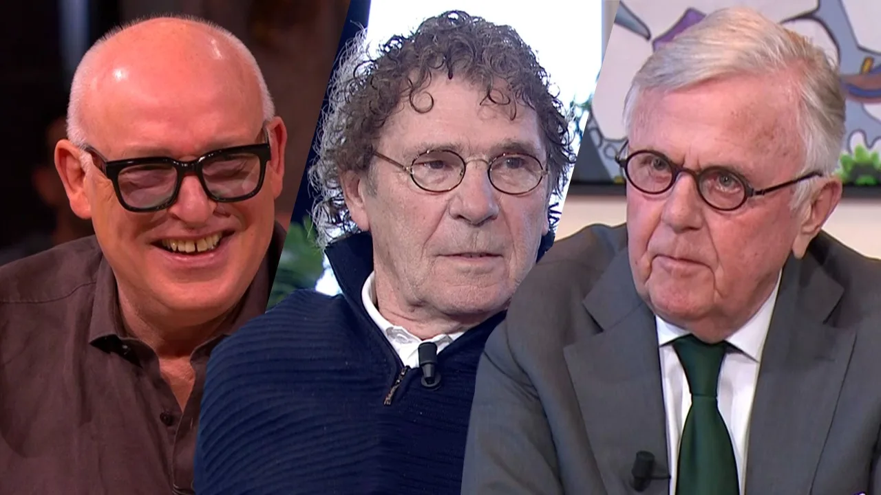 René ziet Harry Mens en Willem van Hanegem compleet langs elkaar heen praten