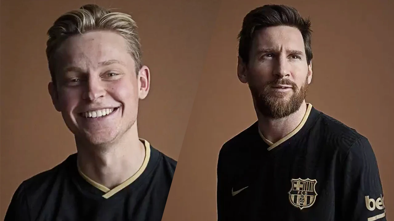 Dit is het nieuwe uittenue van FC Barcelona! 
