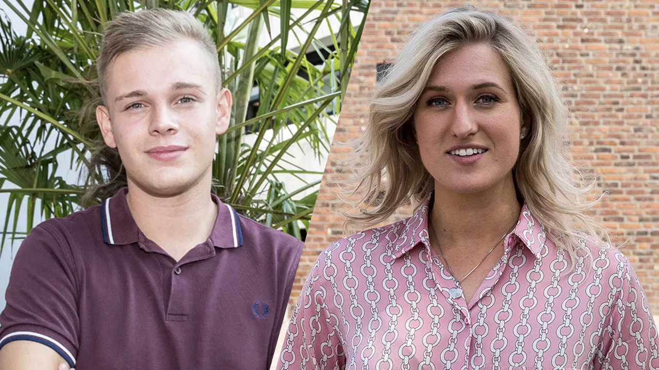 Dennis Schouten plots aan deur Britt Dekker: 'Wacht, ik heb niks aan!'