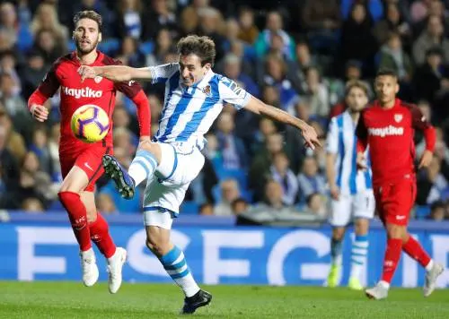 Geen doelpunten bij Real Sociedad-Sevilla