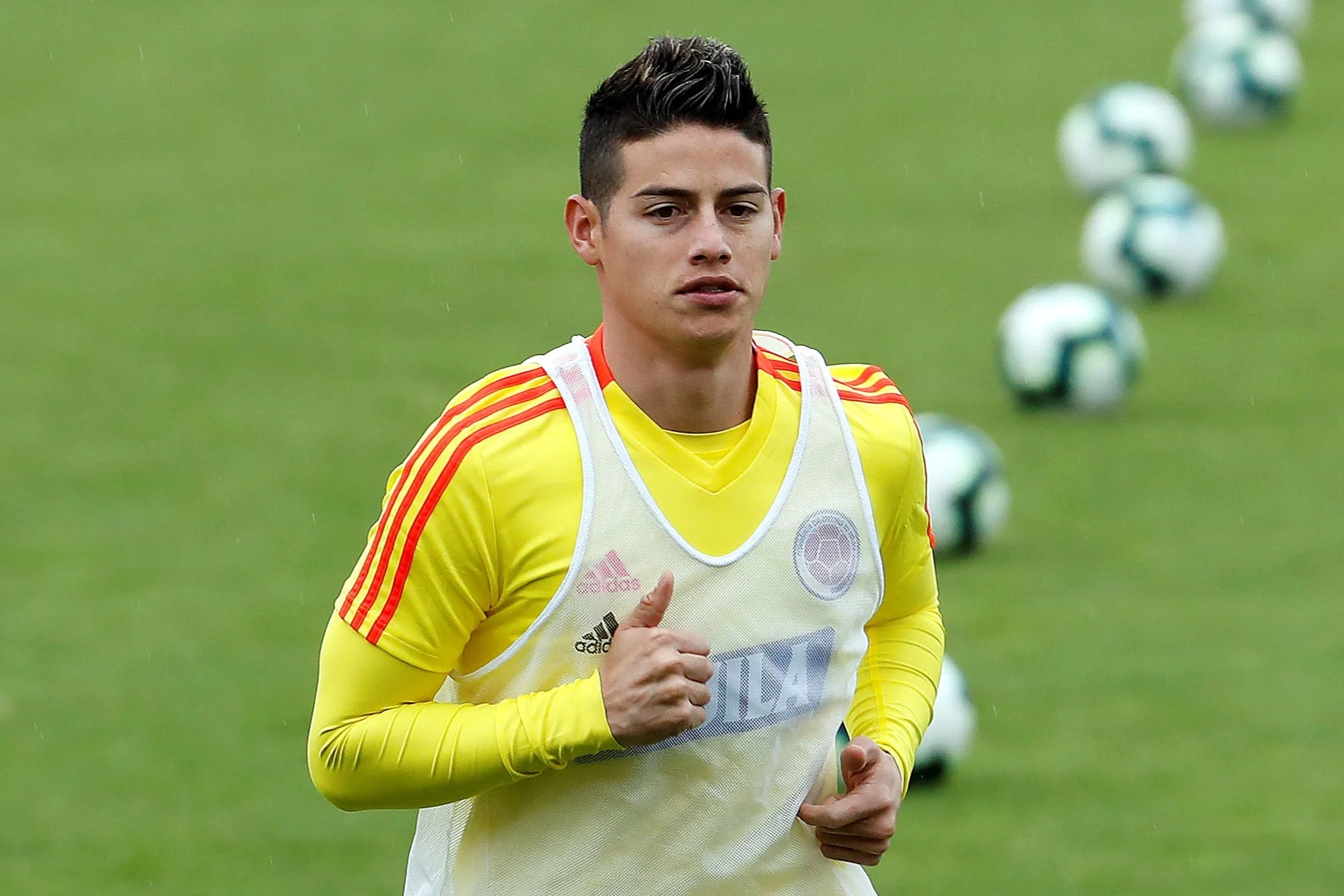 Zorgen om James bij Colombiaans voetbalelftal