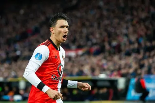 Berghuis geniet van Feyenoord
