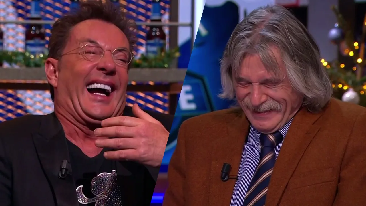 Johan vergeet naam Geer: 'Ik heb behoefte aan een leuk liedje, Theo!'