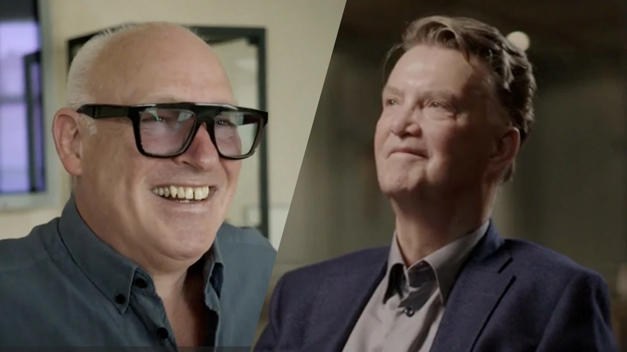 Van Gaal lacht om mooie woorden René over Sparta-verleden: ﻿'Ah nee, ja...'