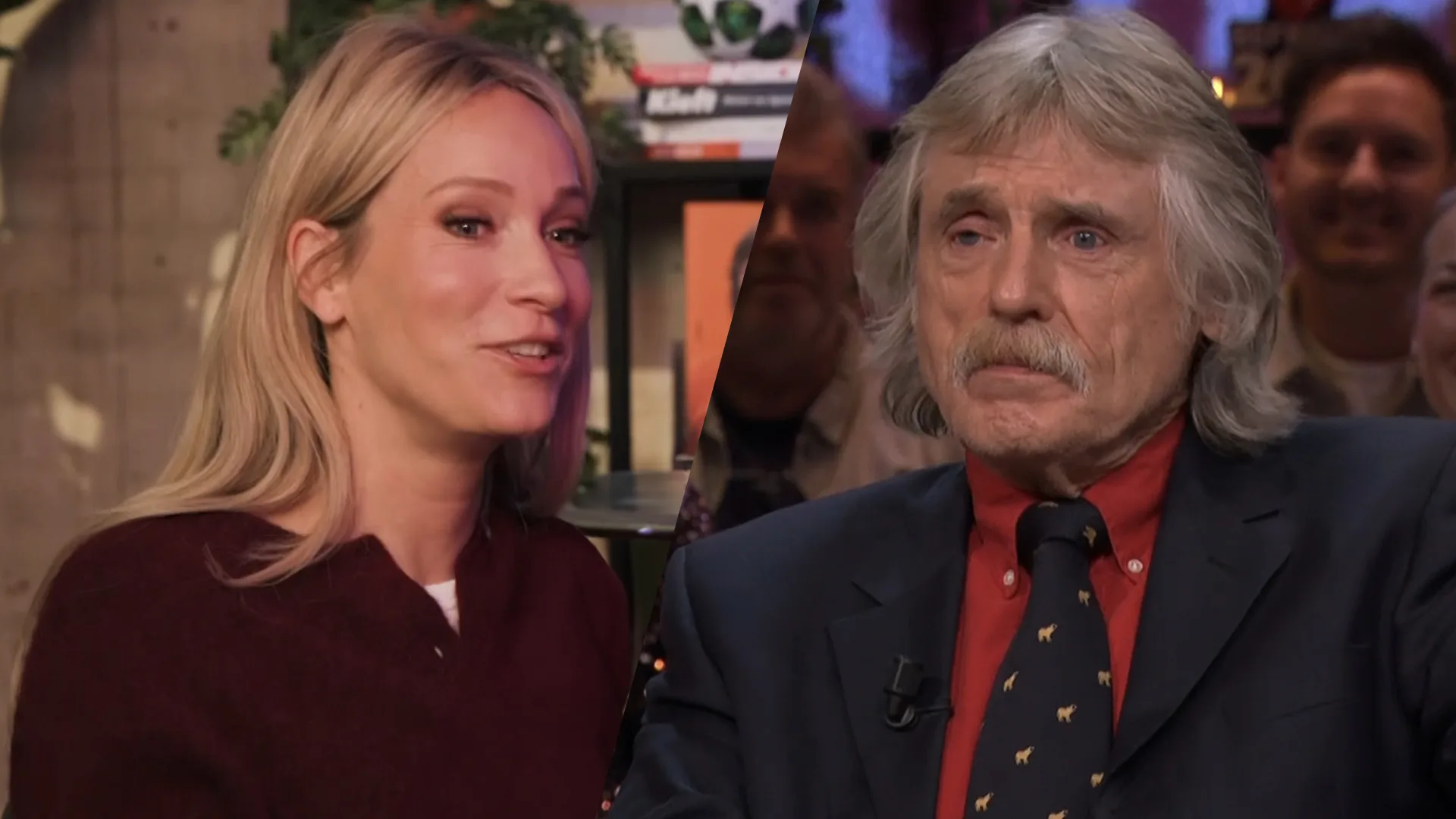 Johan Derksen reageert op fragment uit podcast van Hélène Hendriks: ‘Ze moet niet liegen!’