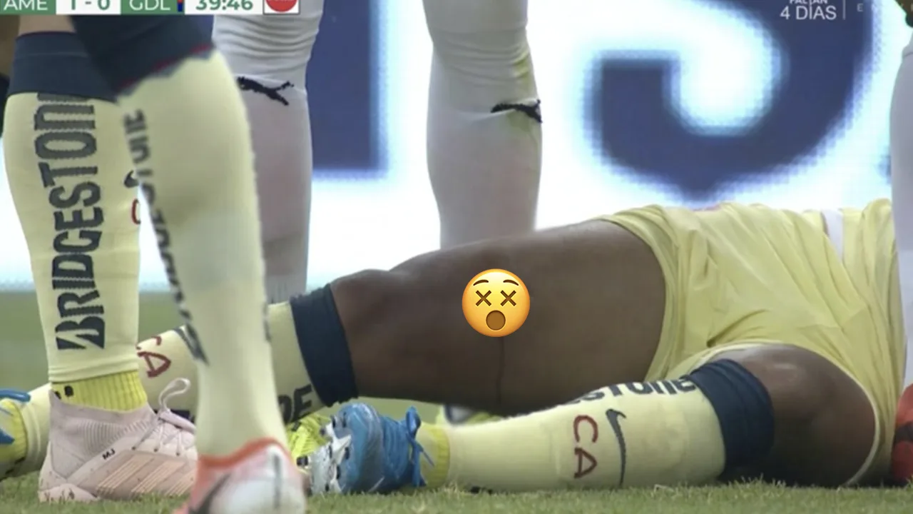 Mexicaan veroorzaakt enorme vleeswond door smerige tackle