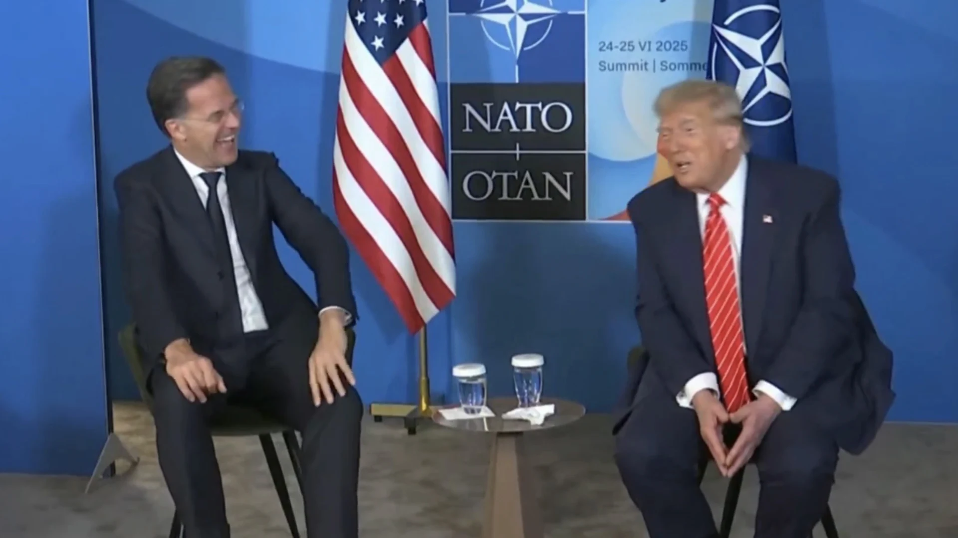 Video: Mark Rutte noemt Donald Trump ‘Daddy’