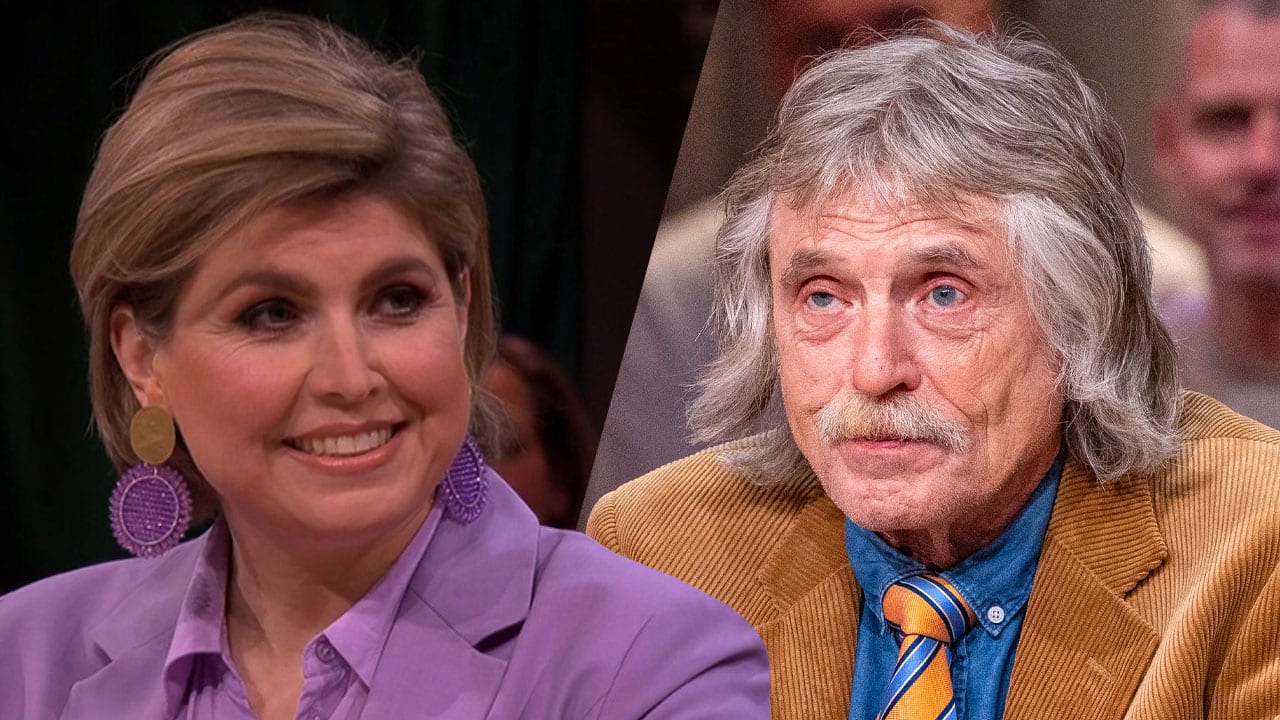 Johan Derksen las tv-columns van Angela de Jong met glimlach én afgrijzen: 'Heerlijk!'