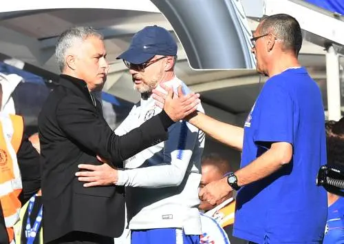 Mourinho accepteert excuses van Sarri