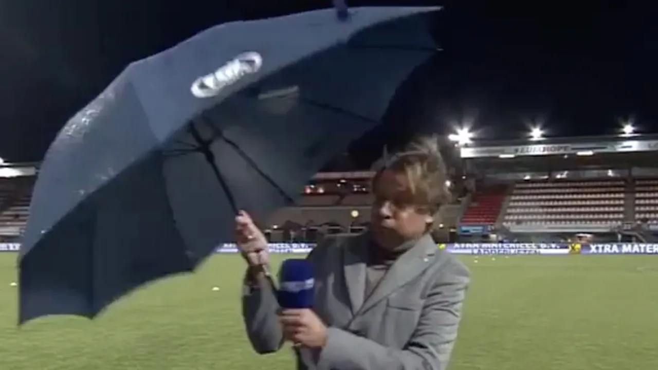 Hans Waay Jr. heeft het zwaar in de wind op Het Kasteel