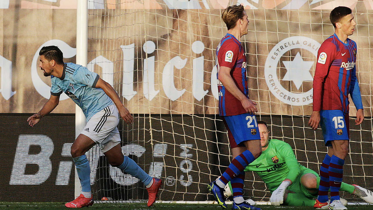 FC Barcelona geeft 0-3 voorsprong weg bij Celta de Vigo