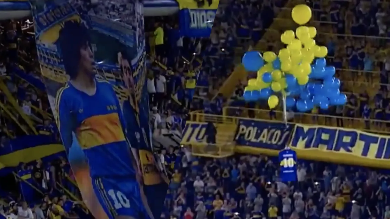 VIDEO: Boca Juniors brengt prachtig eerbetoon aan Maradona