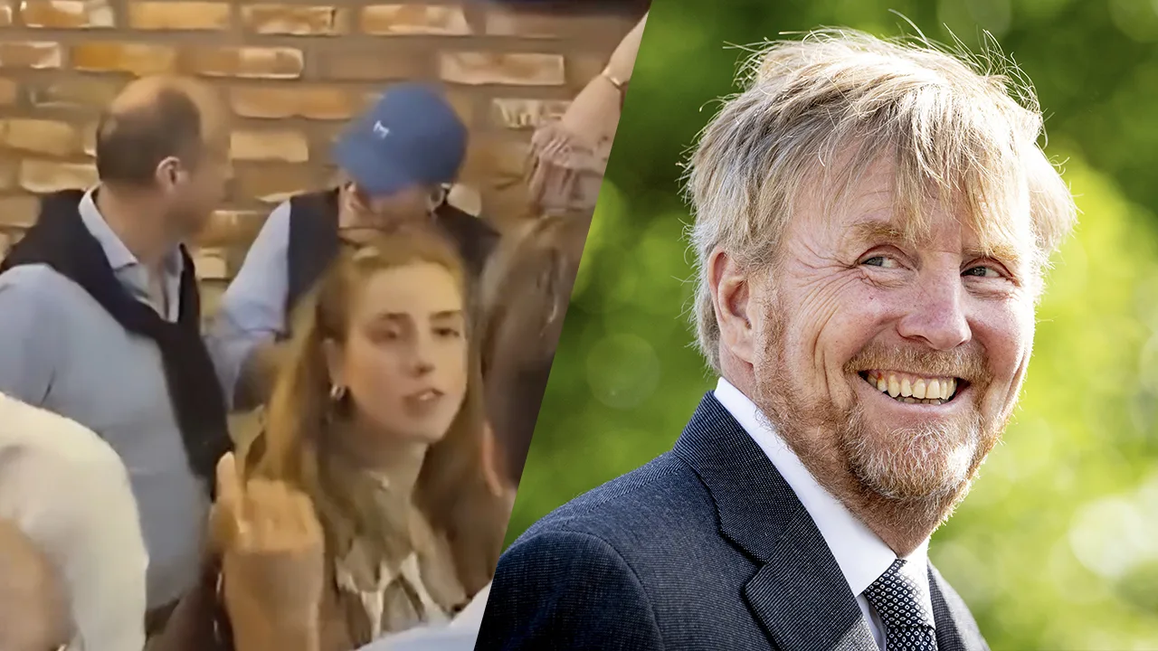 Goud! Willem-Alexander bestelt kapsalon in Rotterdam: 'Mensen op het terras waren in shock'