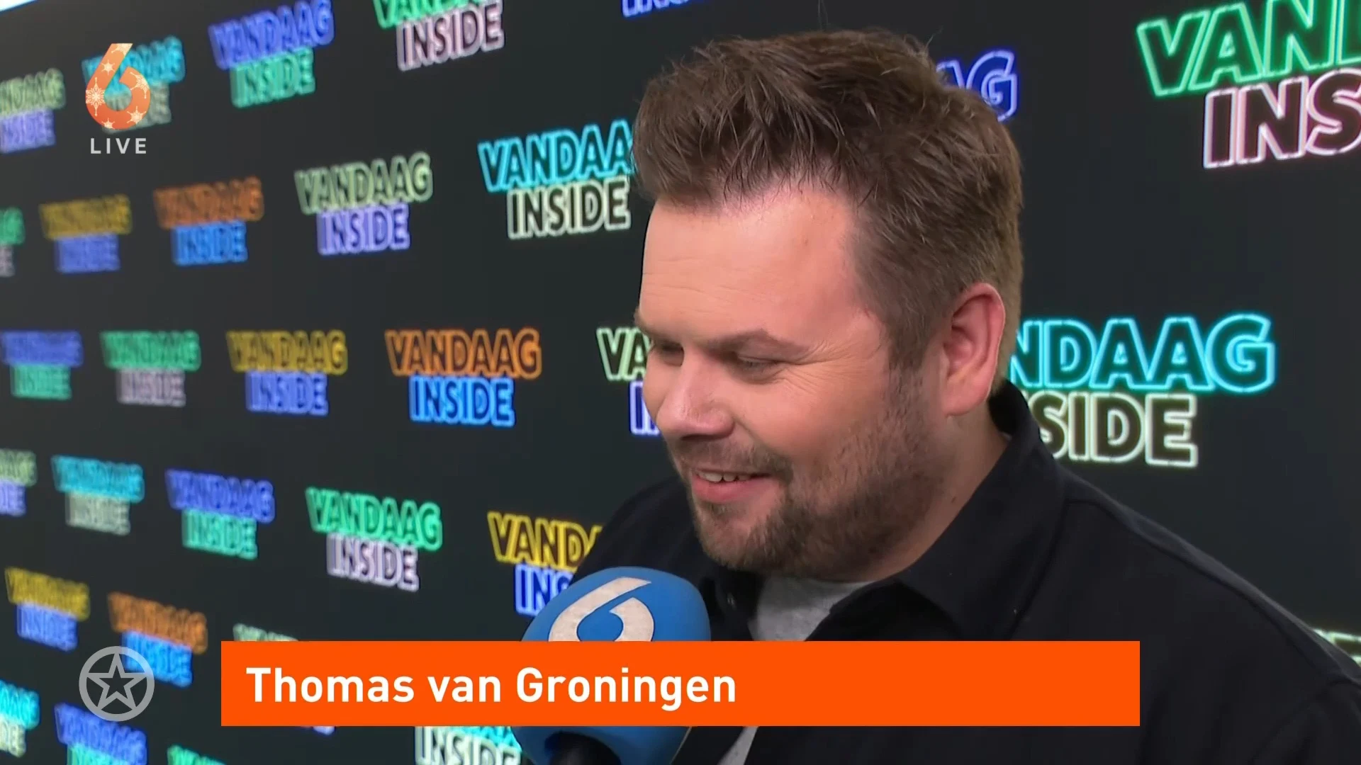 Thomas van Groningen neemt voor 2 dagen regie in handen bij Vandaag Inside