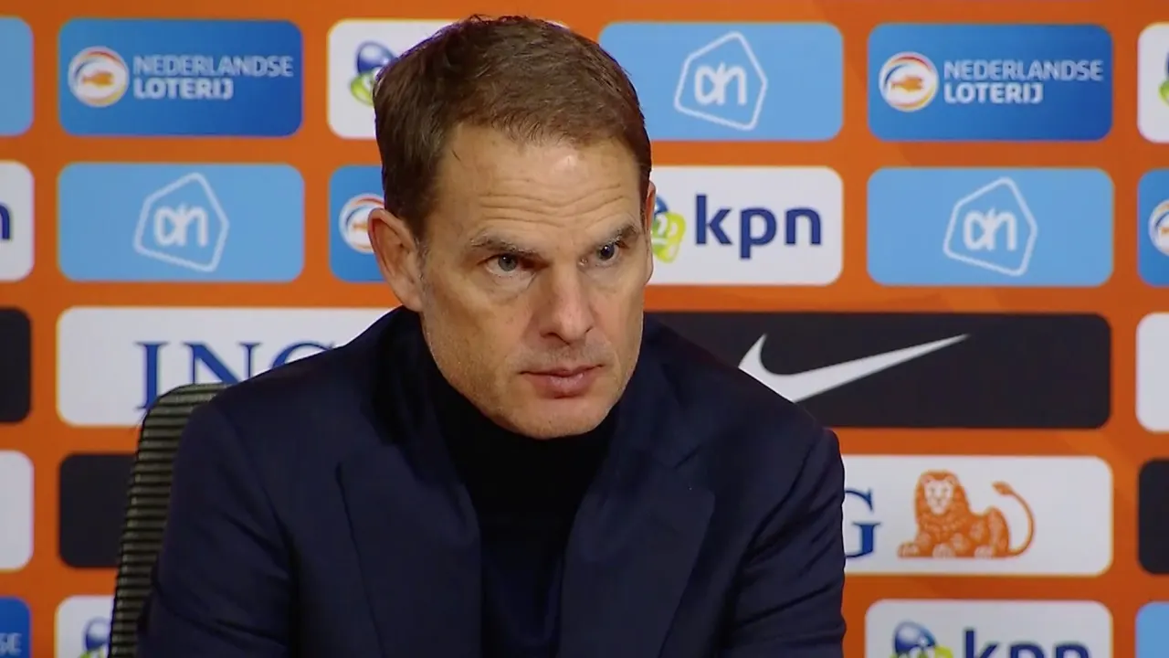 De Boer over keuze voor Klaassen: 'Een heel moeilijke beslissing'