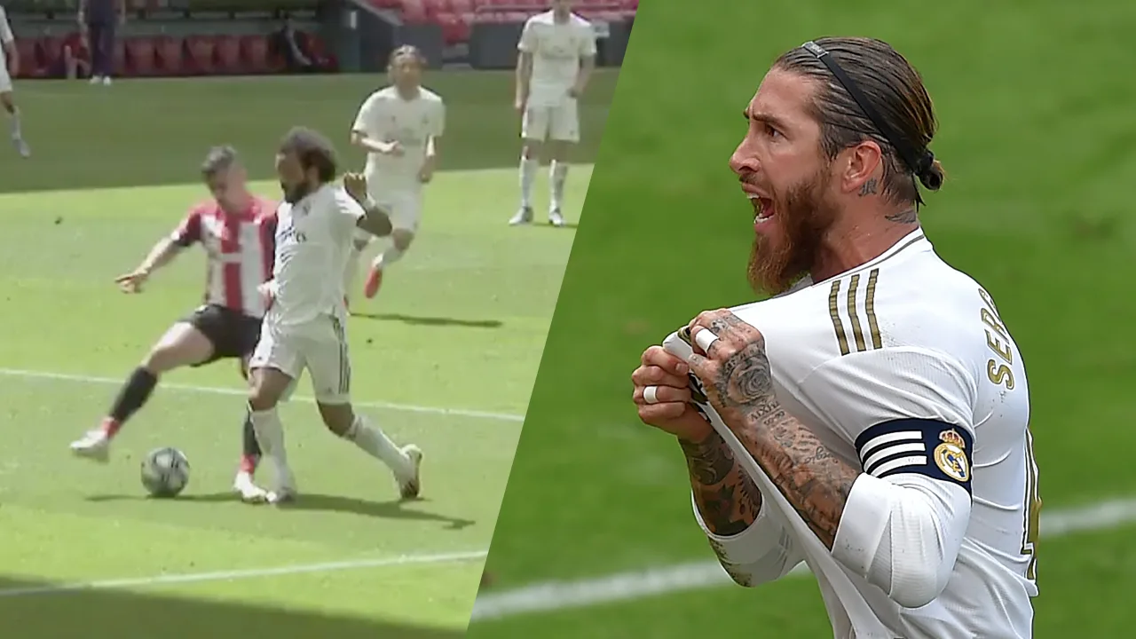Ramos helpt Real Madrid na VAR-penalty aan zege bij Athletic Club